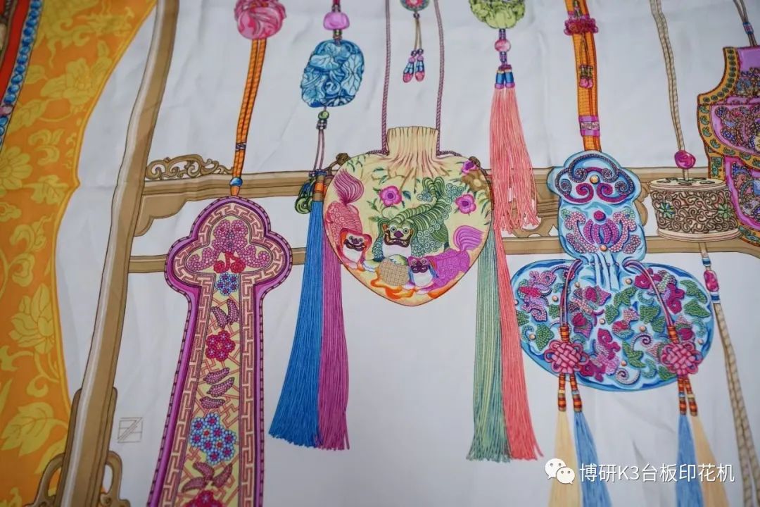 围巾印花